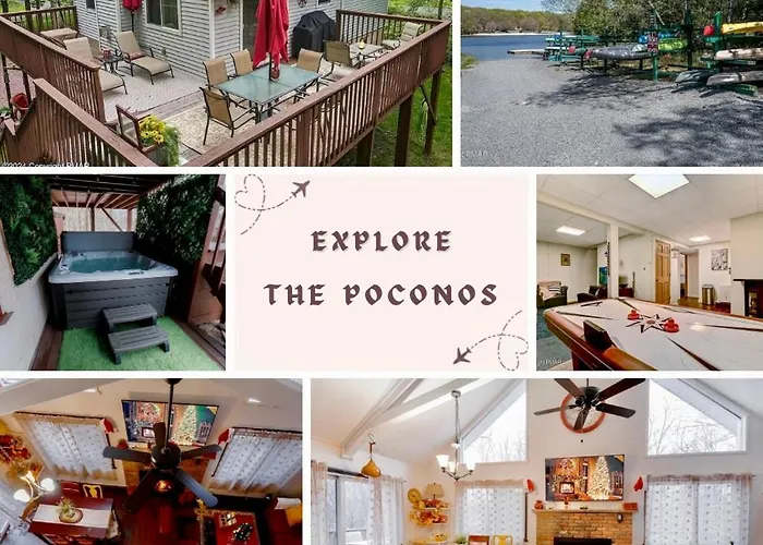 Poconos Getaway With Hot Tub-Close To Attractions, Perfect For Family &Friends!
